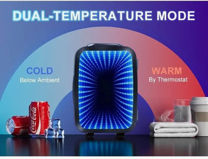 MINI FRIDGE - Mini Frigo Portable Beauté & Boissons 4L